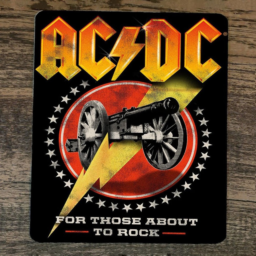 Mouse Pad ACDC For Those About to Rock Tour